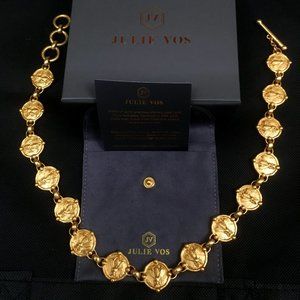 Julie Vos Bee Link Necklace